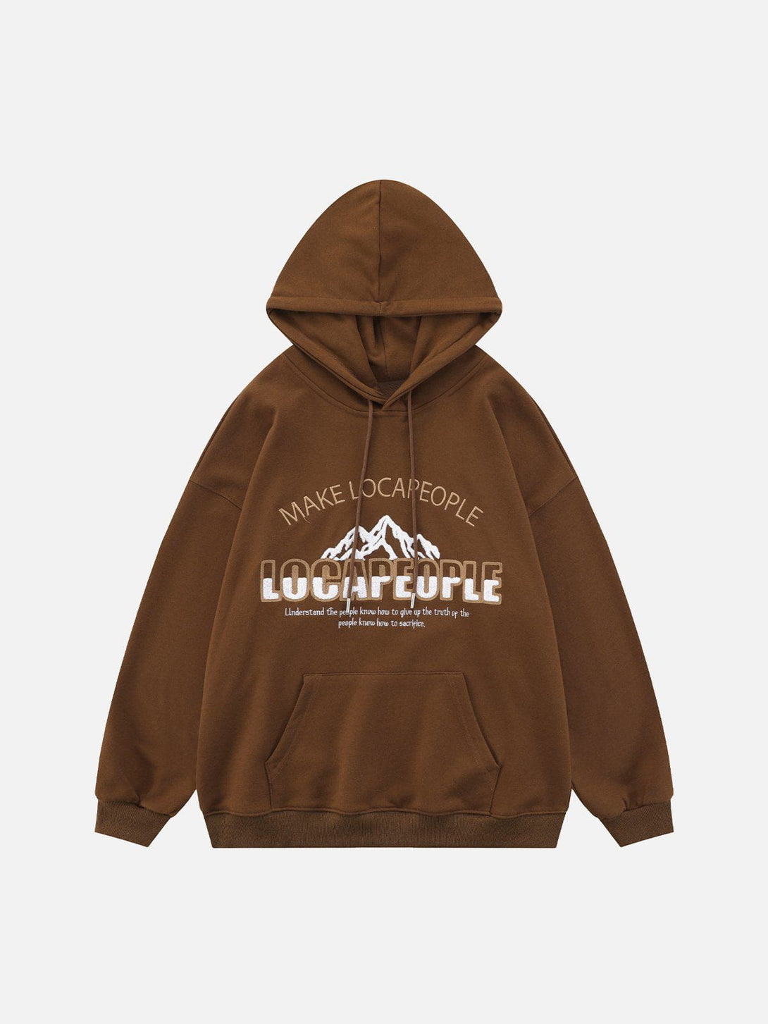 AlanBalen® - Flocked Mountain Hoodie AlanBalen