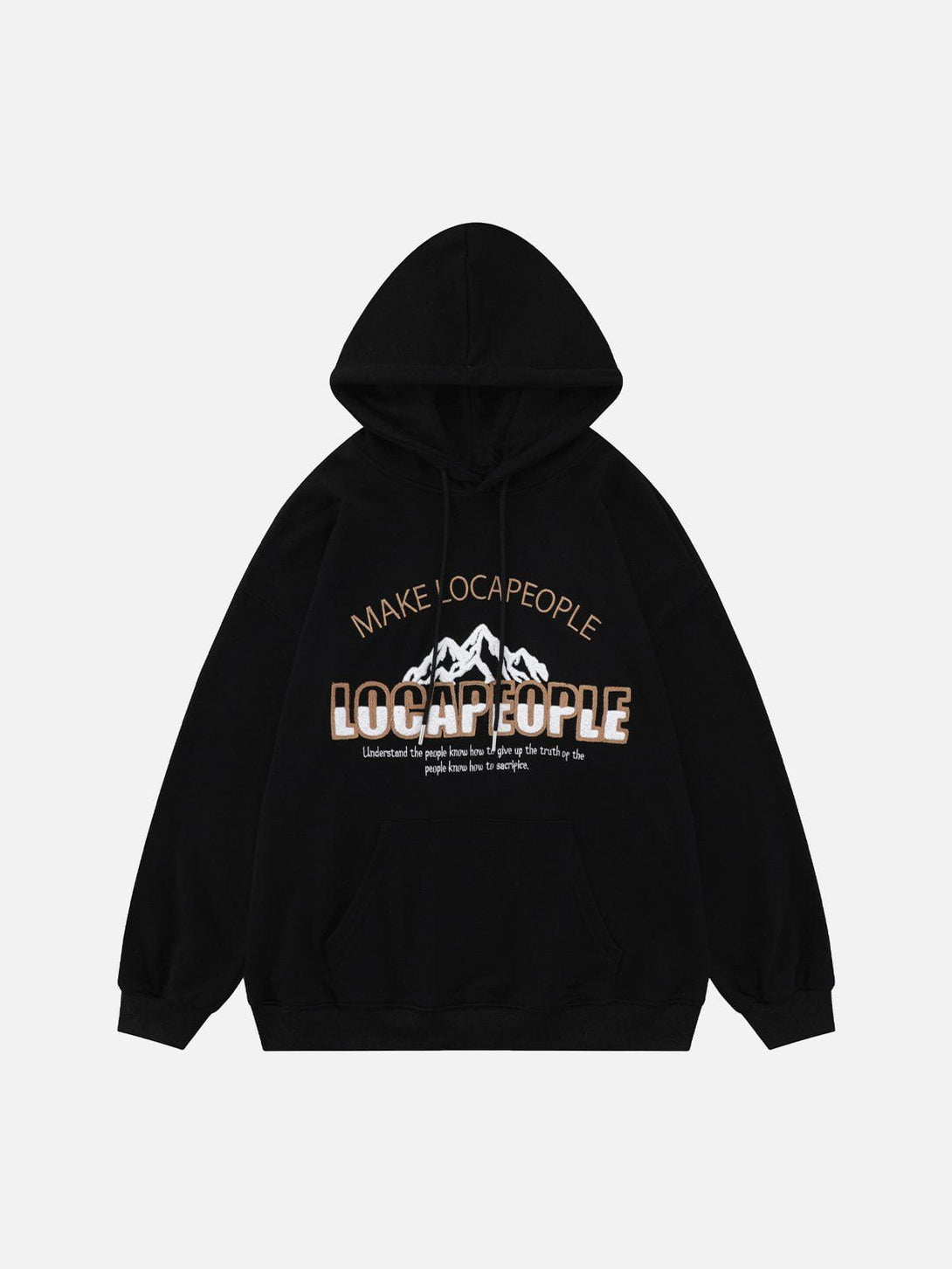 AlanBalen® - Flocked Mountain Hoodie AlanBalen