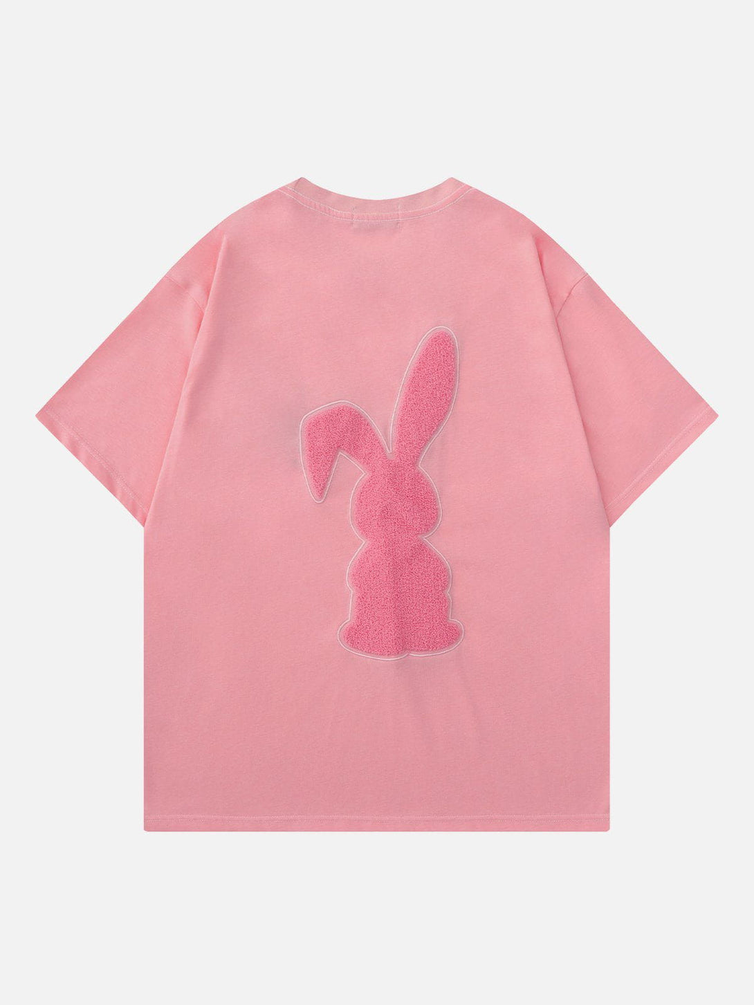 AlanBalen® - Flocked Rabbit Print Tee AlanBalen