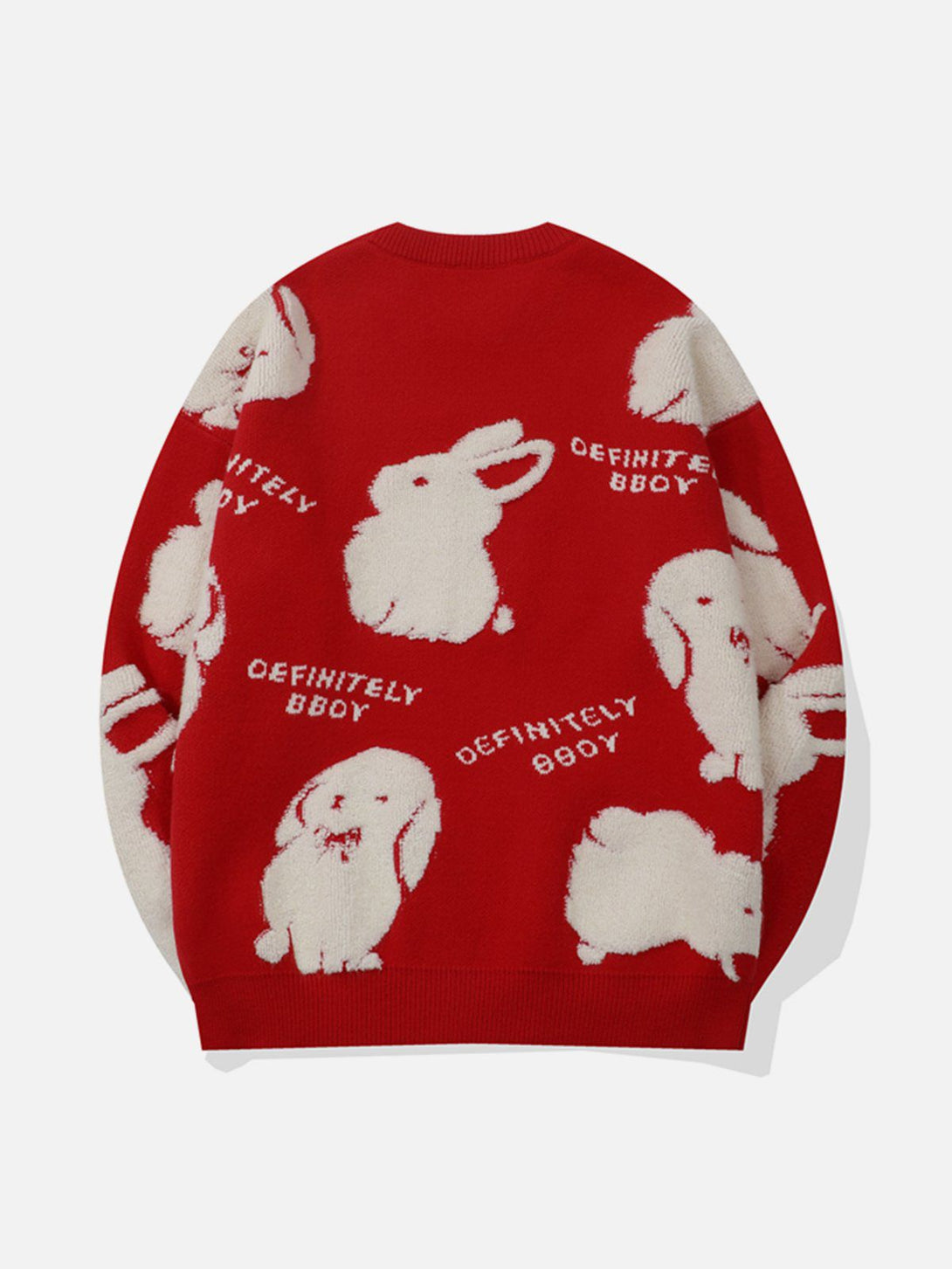 AlanBalen® - Flocked Rabbit Sweater AlanBalen