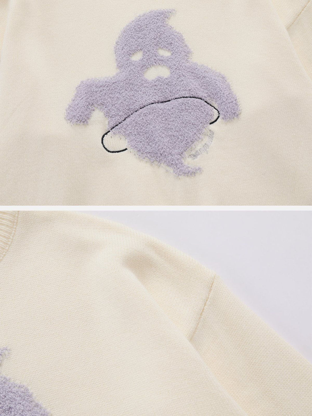 AlanBalen® - Flocking Ghost Sweater AlanBalen