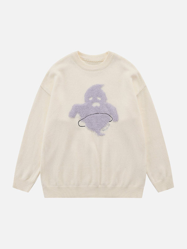 AlanBalen® - Flocking Ghost Sweater AlanBalen