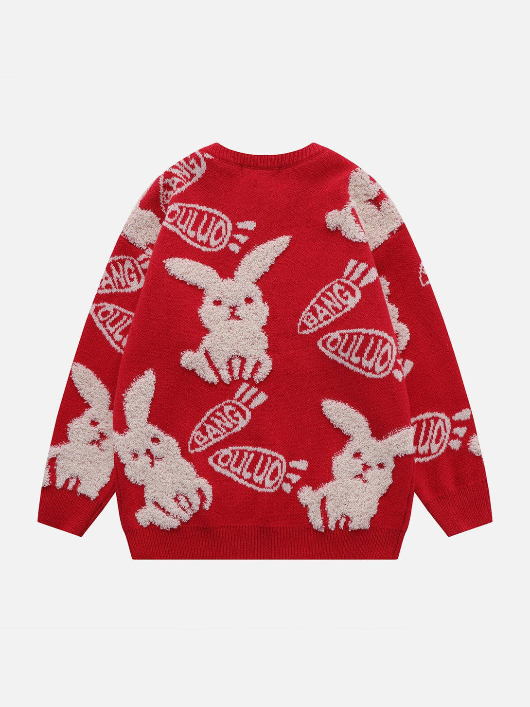 AlanBalen® - Flocking Rabbit Knit Sweater AlanBalen