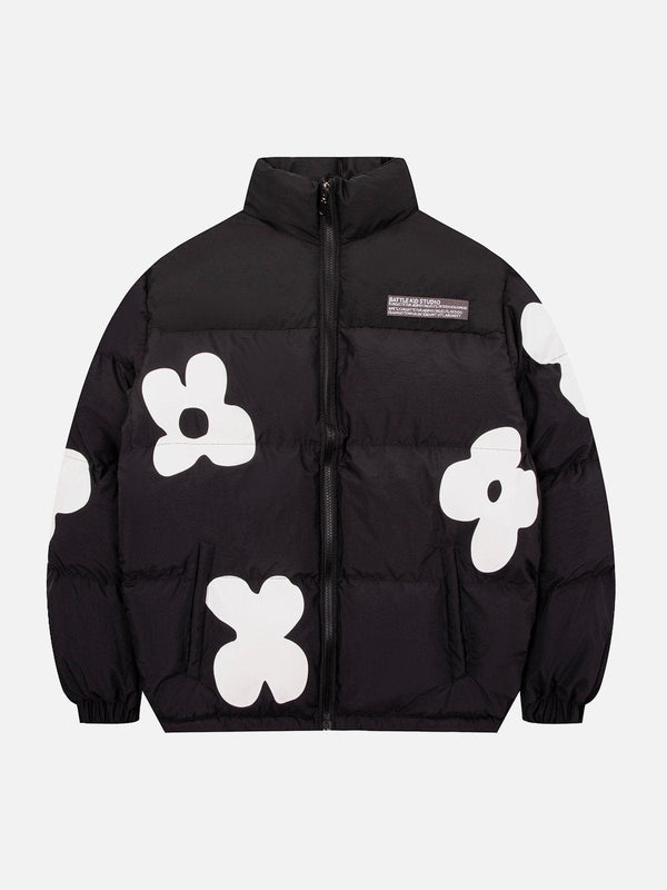 AlanBalen® - Flower Patchwork Winter Coat AlanBalen