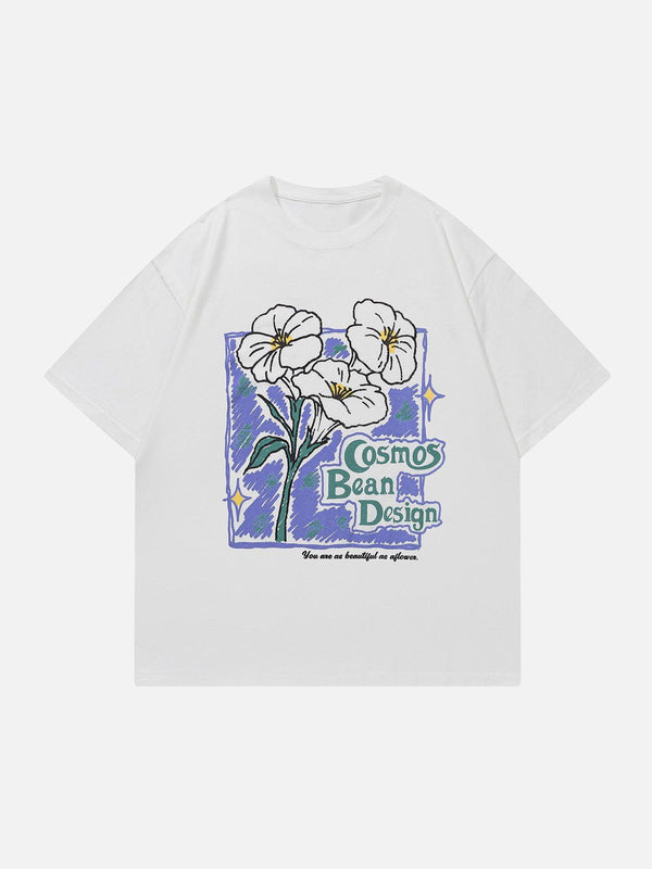 AlanBalen® - Flower Print Tee AlanBalen