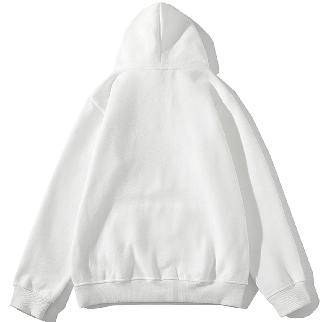 AlanBalen® - Foam Heart Print Hoodie AlanBalen