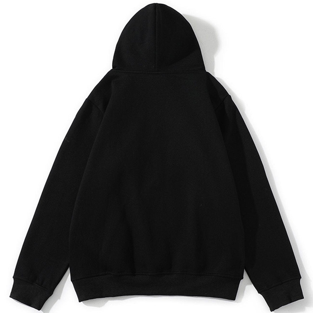 AlanBalen® - Foam Heart Print Hoodie AlanBalen