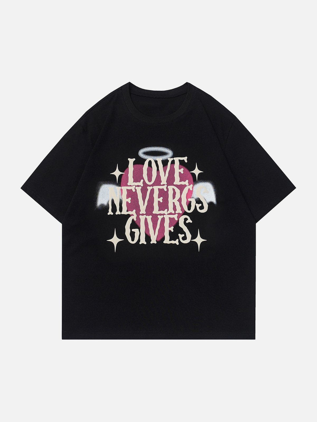 AlanBalen® - Foam Heart Print Tee AlanBalen