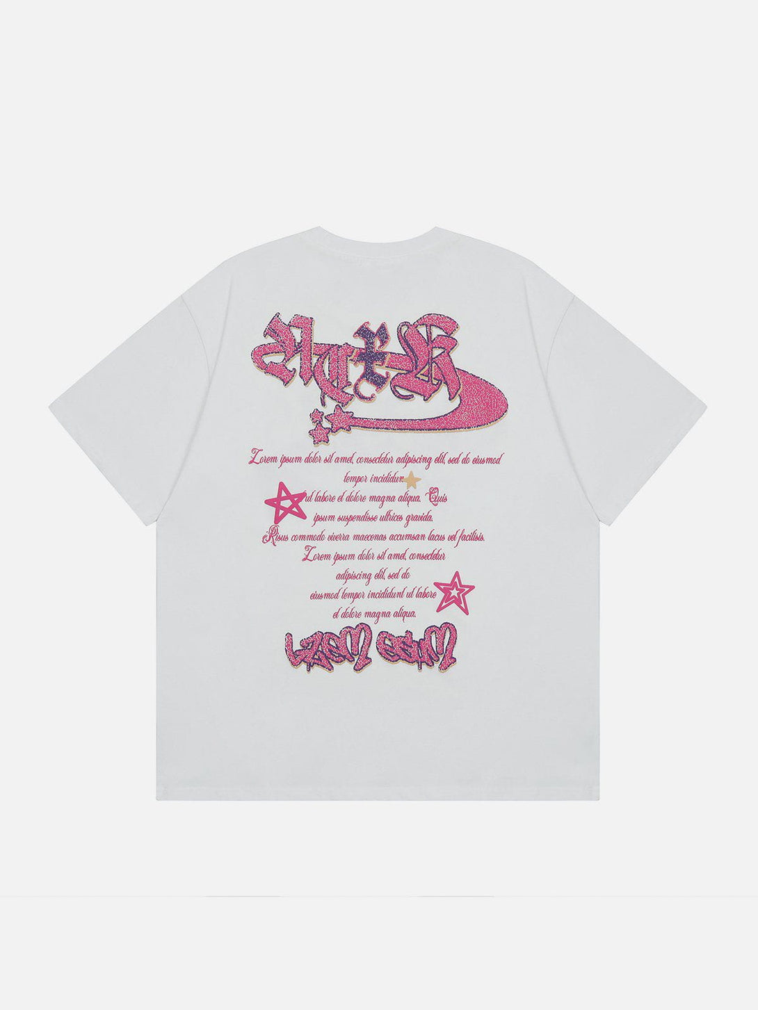 AlanBalen® - Foam Letter Print Tee AlanBalen