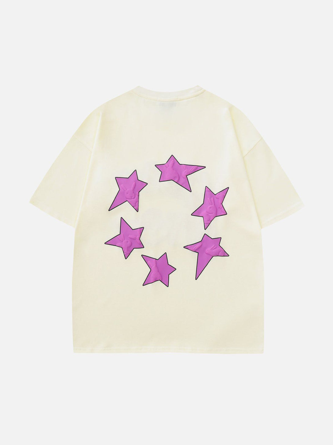 AlanBalen® - Foam Printing Star Print Tee AlanBalen