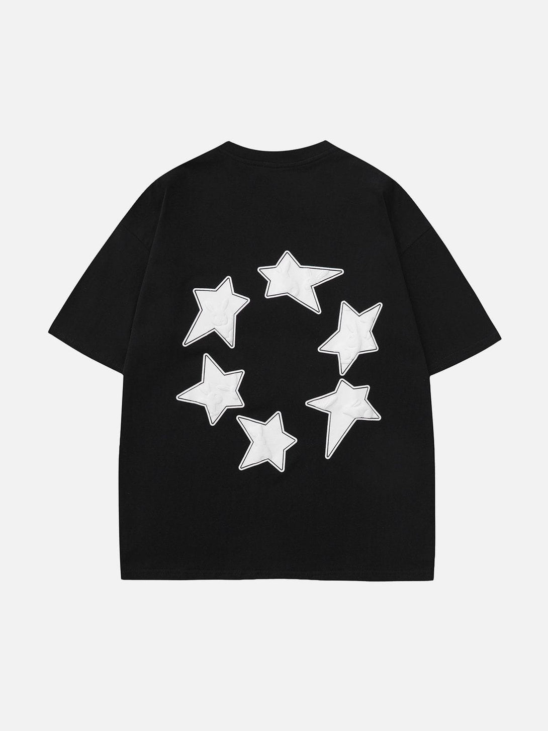 AlanBalen® - Foam Printing Star Print Tee AlanBalen