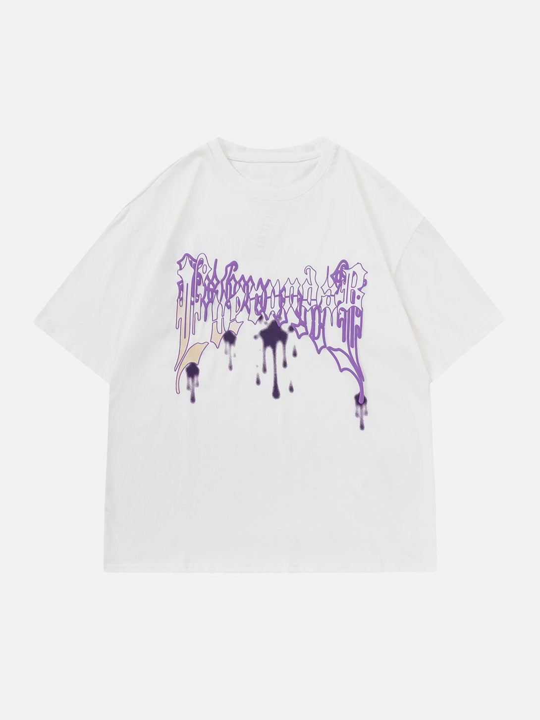 AlanBalen® - Foam Printing Water Stains Print Tee AlanBalen