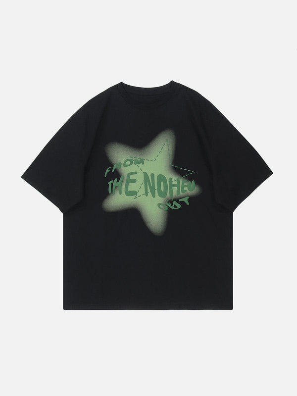 AlanBalen® - Foam Star Printing Tee AlanBalen