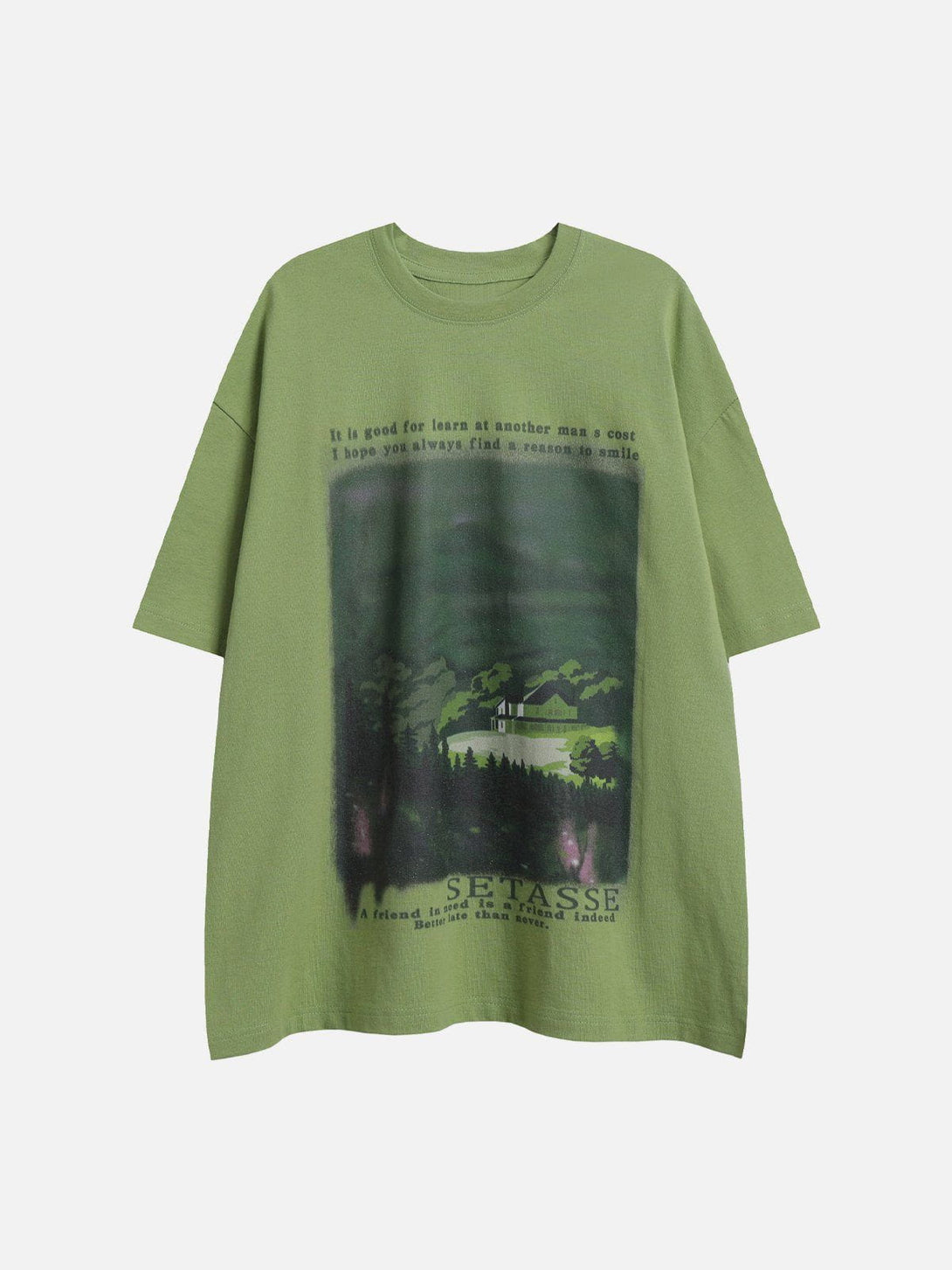 AlanBalen® - Forest House Print Tee AlanBalen