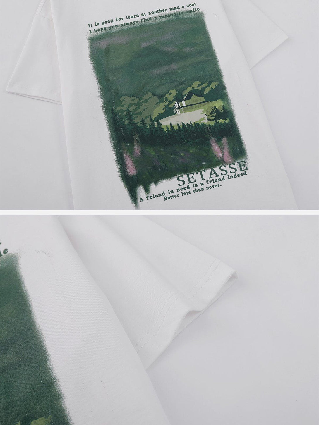 AlanBalen® - Forest House Print Tee AlanBalen