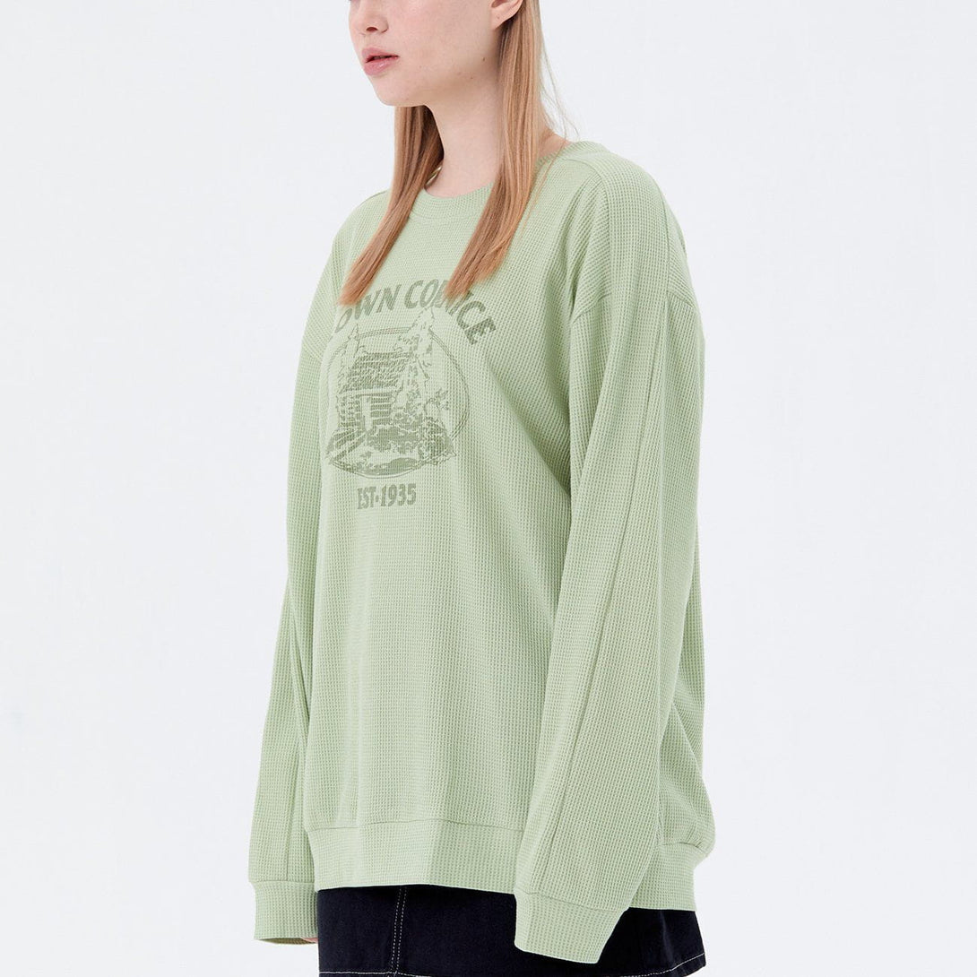 AlanBalen® - Forest Hut Print Long Sleeves AlanBalen