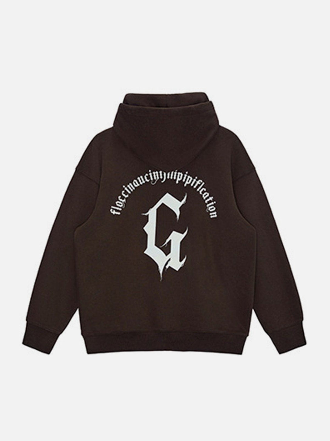 AlanBalen® - G Gothic Letter Print Hoodie AlanBalen