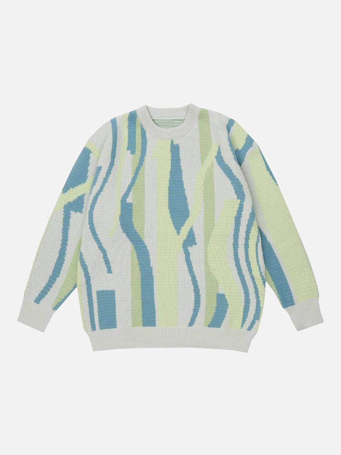 AlanBalen® - Geometric Stripes Sweater AlanBalen