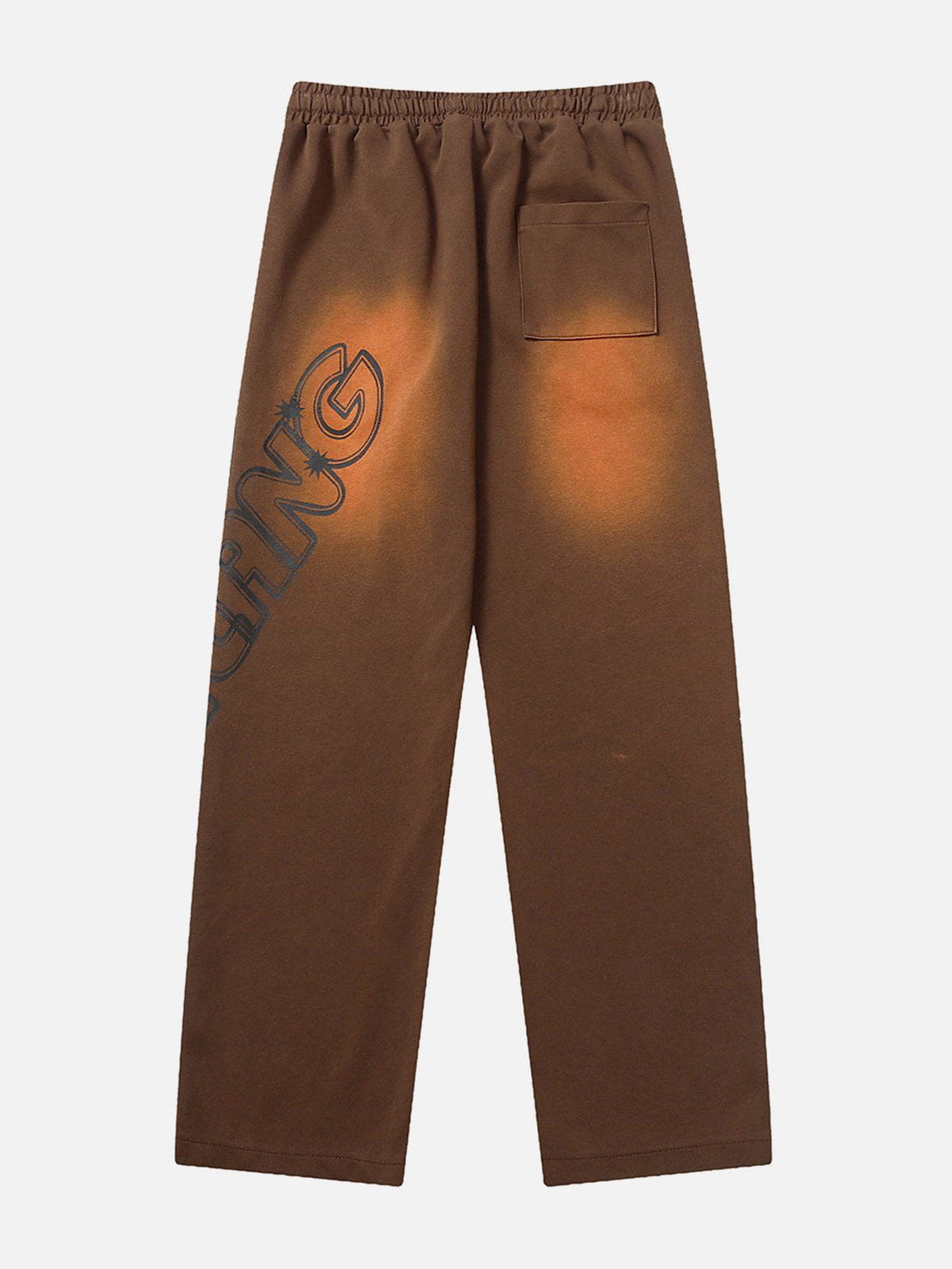 AlanBalen® - Gradient Monogram Print Pants AlanBalen