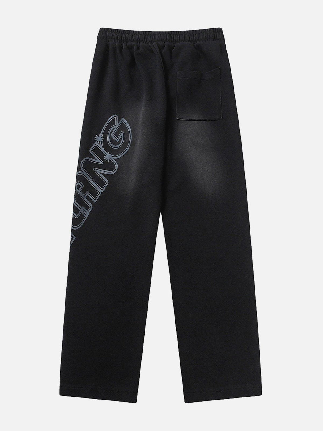 AlanBalen® - Gradient Monogram Print Pants AlanBalen