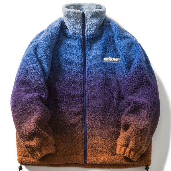 AlanBalen® - Gradient Rendering Winter Coat AlanBalen