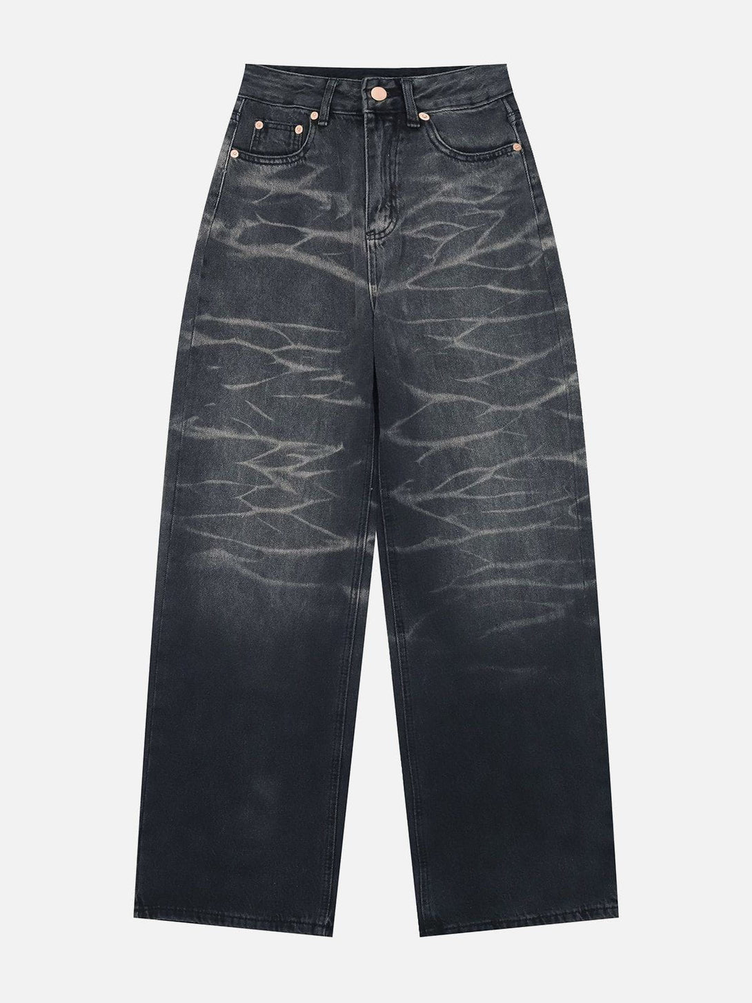 AlanBalen® - Gradient Ripple Jeans AlanBalen