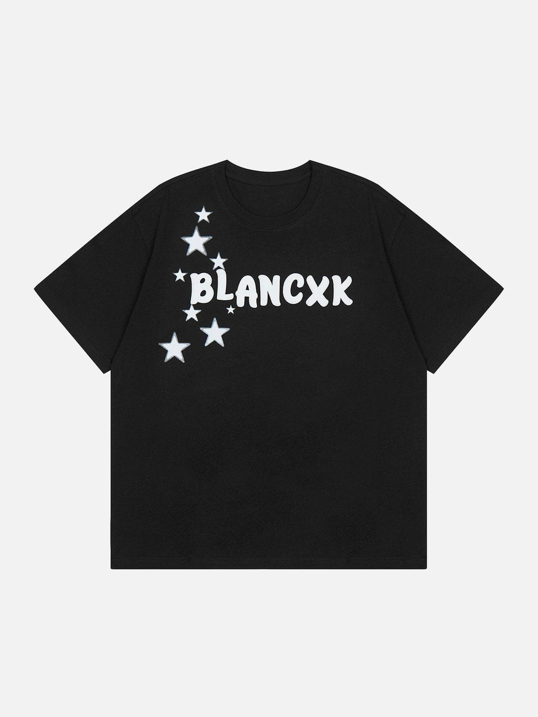 AlanBalen® - Gradient Star Ring Letter Tee AlanBalen