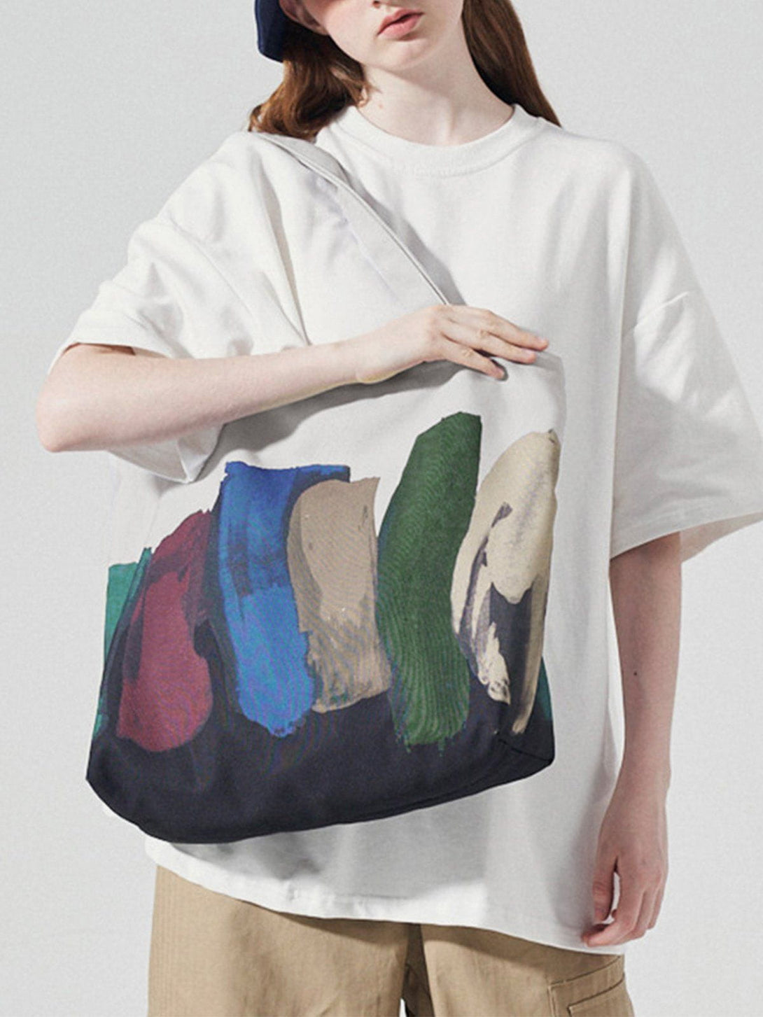 AlanBalen® - Graffiti Canvas Shoulder Bag Bag AlanBalen