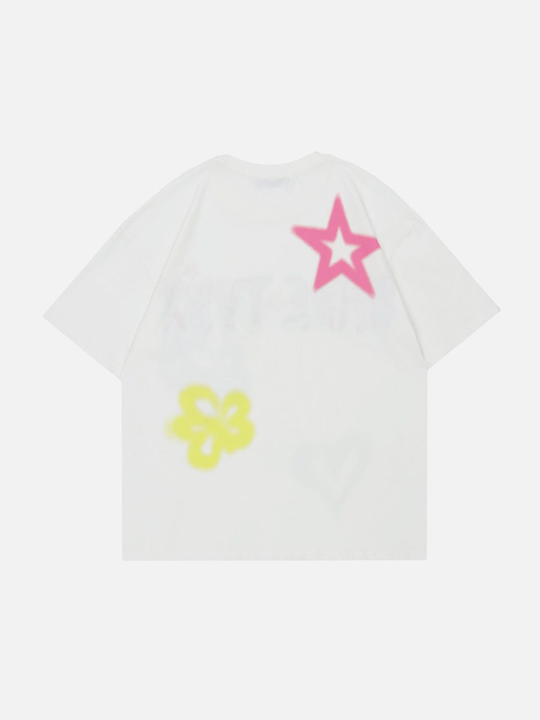 AlanBalen® - Graffiti Flowers Print Tee AlanBalen