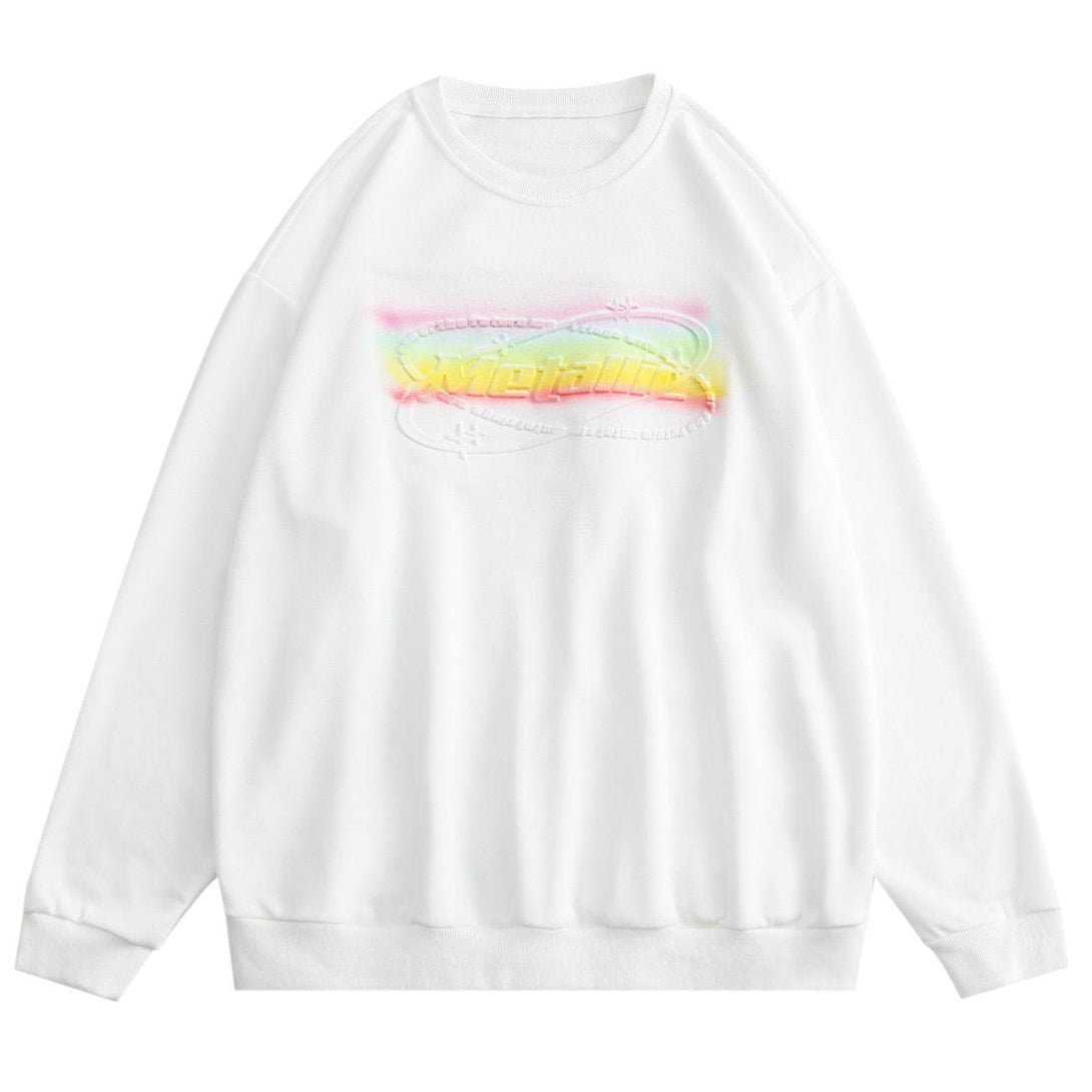 AlanBalen® - Graffiti Letter Graphic Sweatshirt AlanBalen