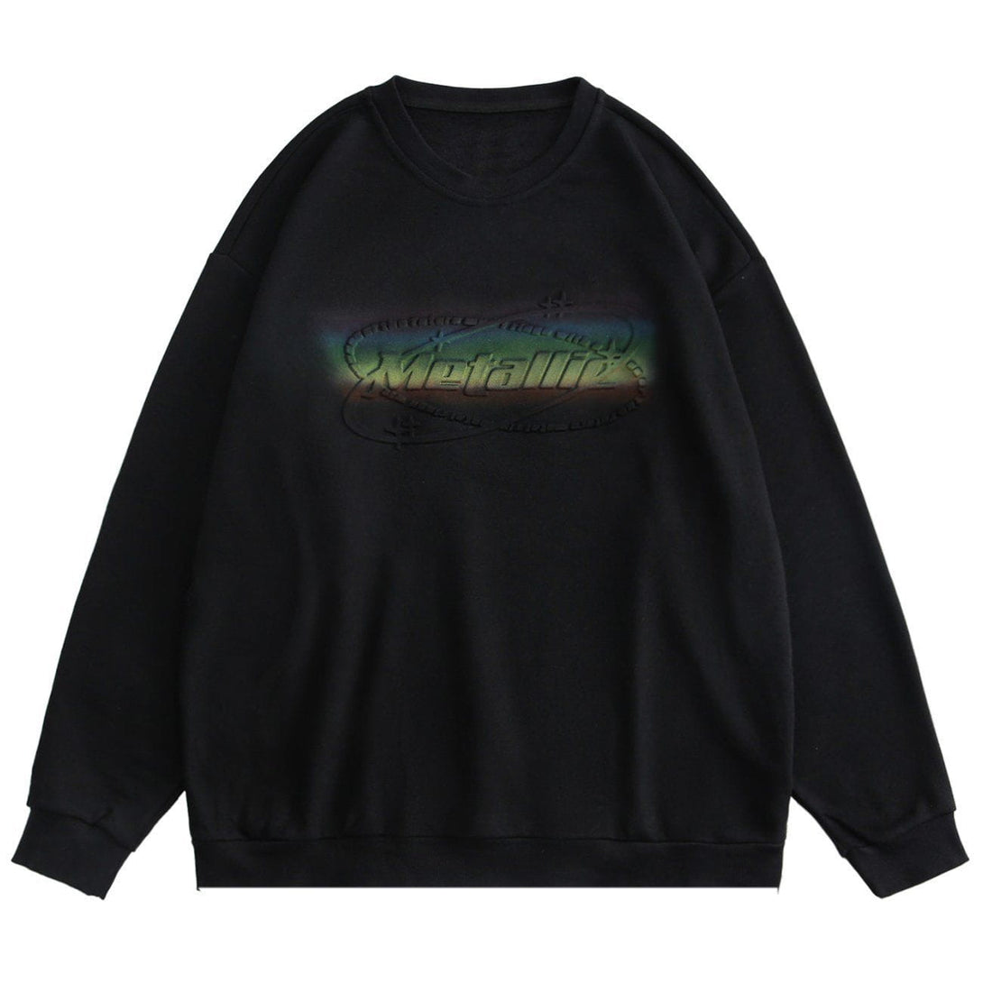 AlanBalen® - Graffiti Letter Graphic Sweatshirt AlanBalen