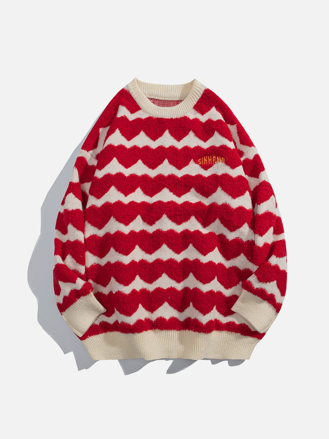 AlanBalen® - Heart Embroidery Sweater AlanBalen