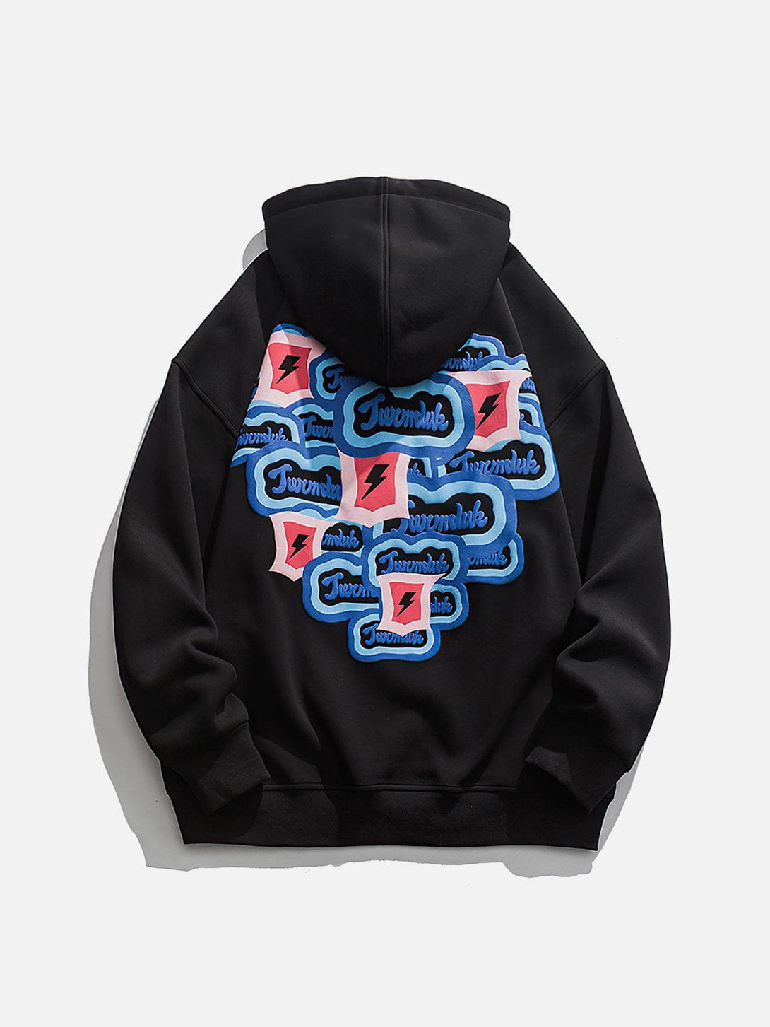 AlanBalen® - Heart Letter Print Hoodie AlanBalen