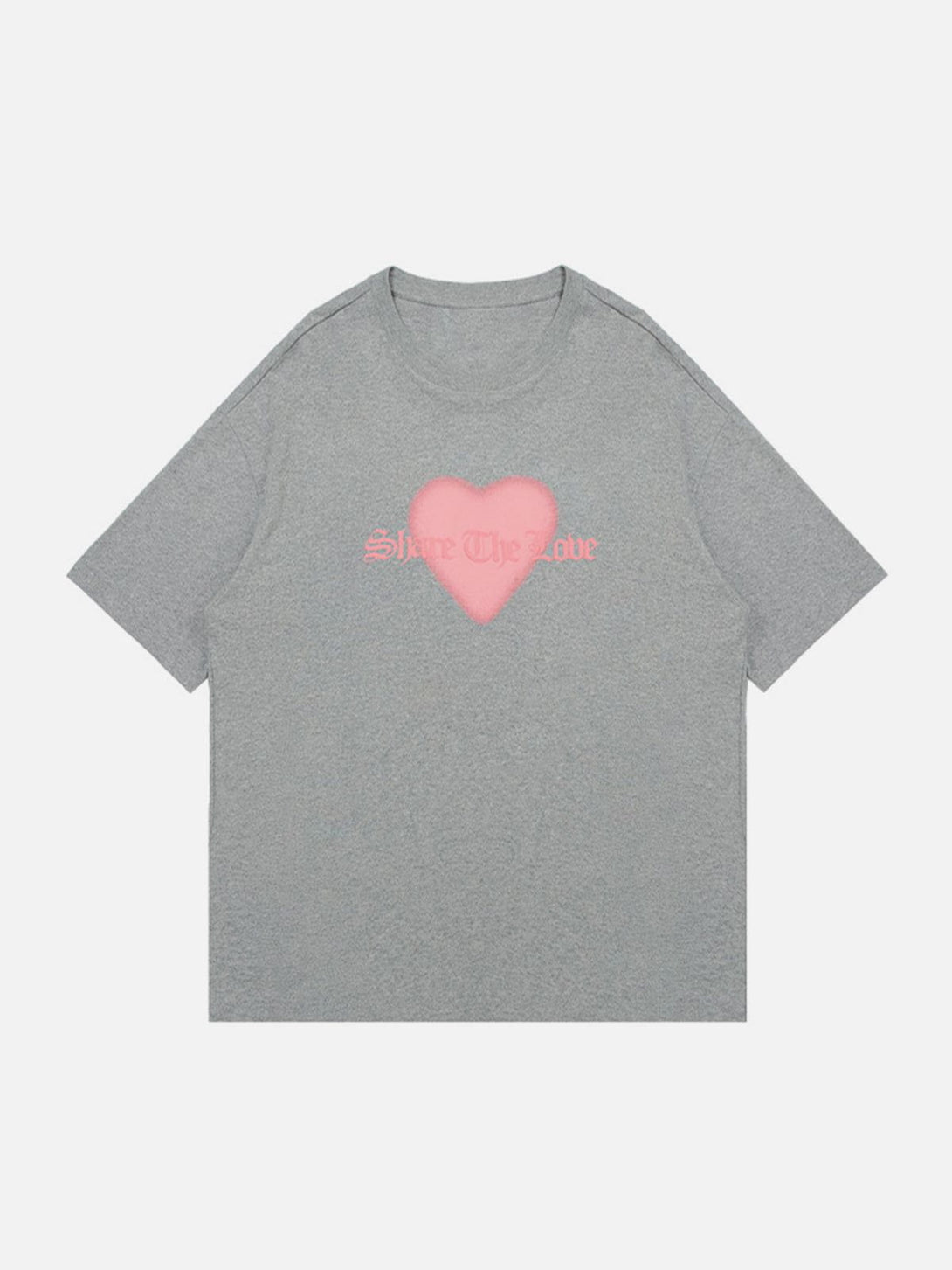 AlanBalen® - Heart Print Cotton Tee AlanBalen