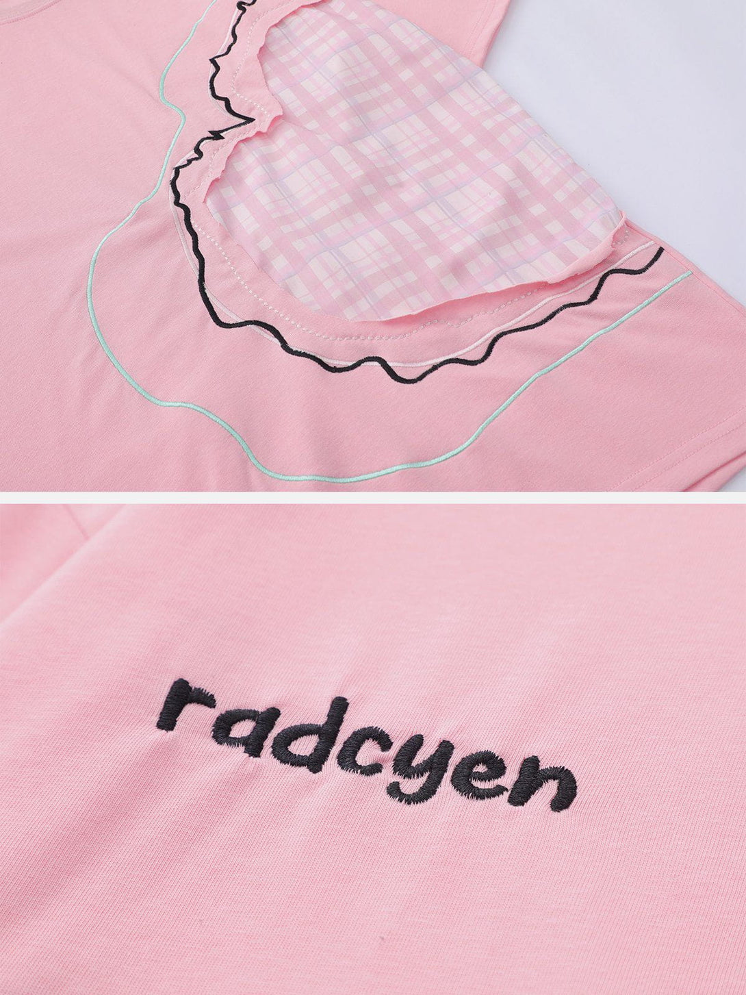 AlanBalen® - Heart-shaped patch Tee AlanBalen