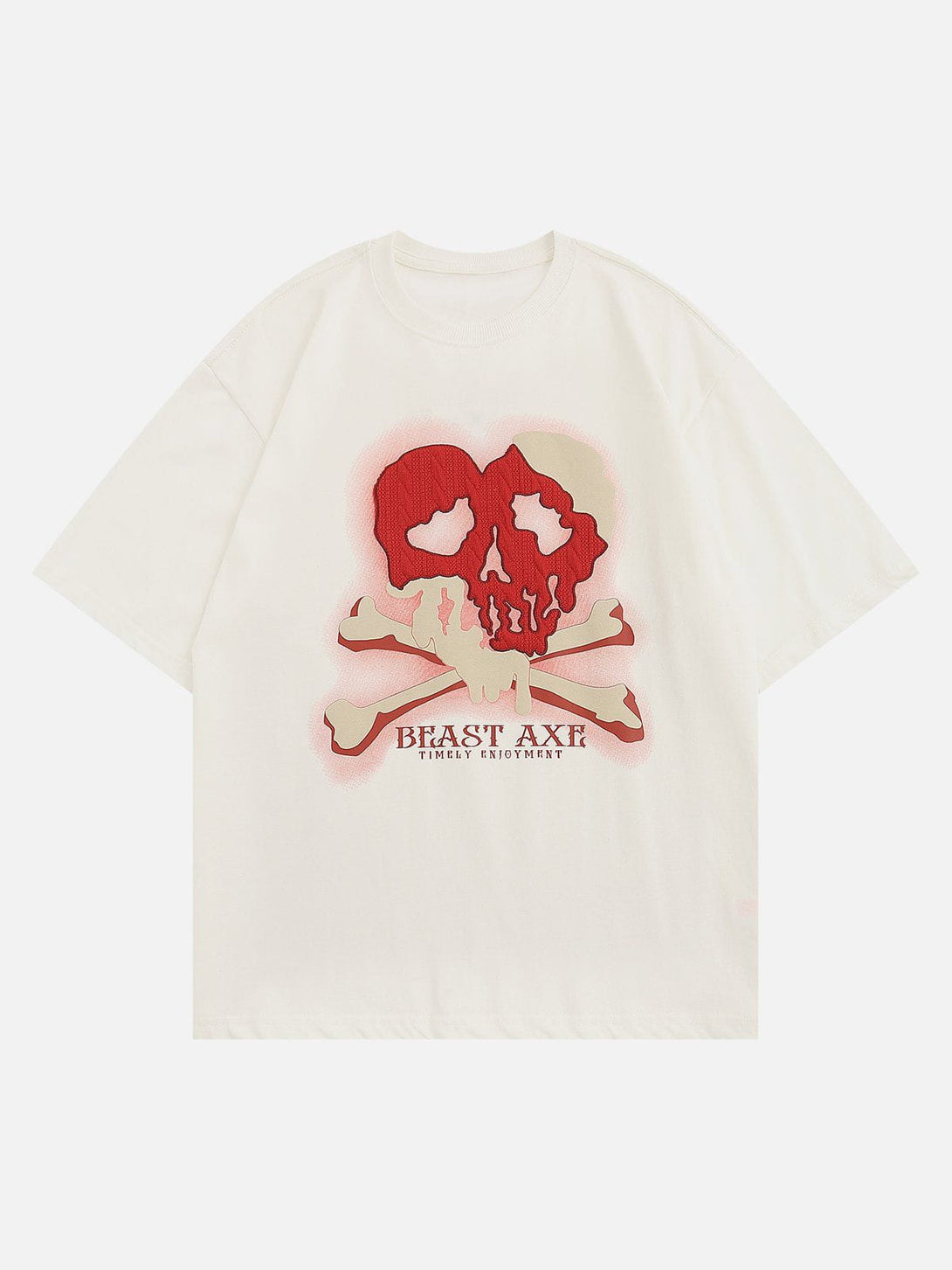 AlanBalen® - Heartbreak Skull Print Tee AlanBalen