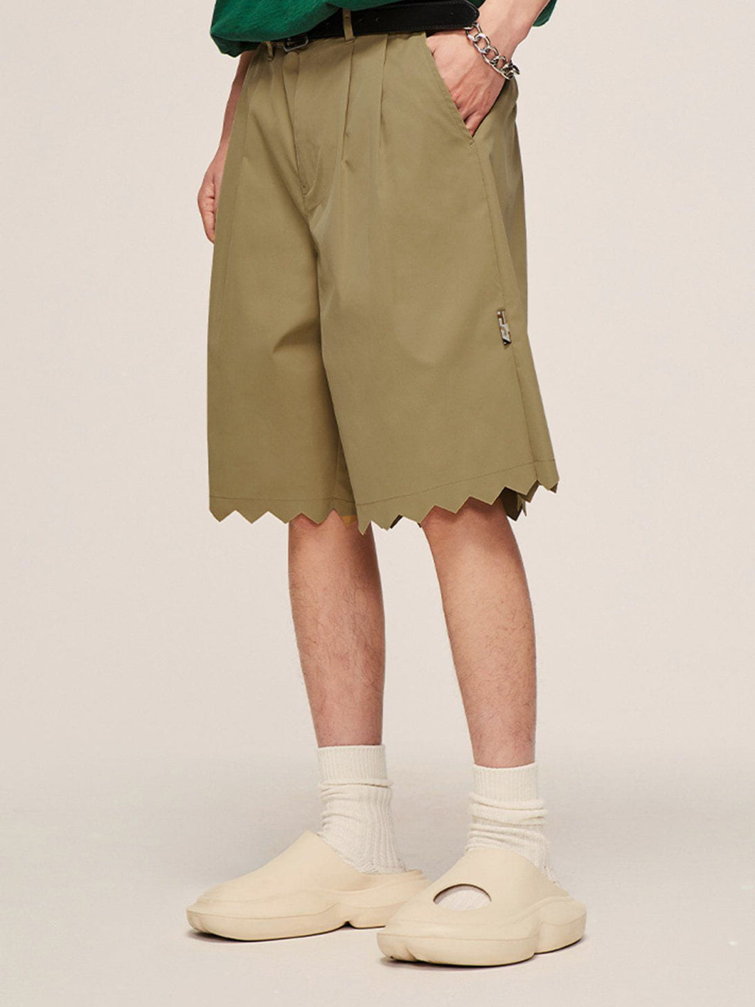 AlanBalen® - Irregular Pant Legs Shorts AlanBalen