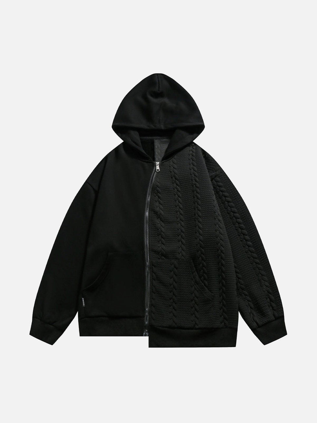 AlanBalen® - Irregular Patchwork Hoodie AlanBalen