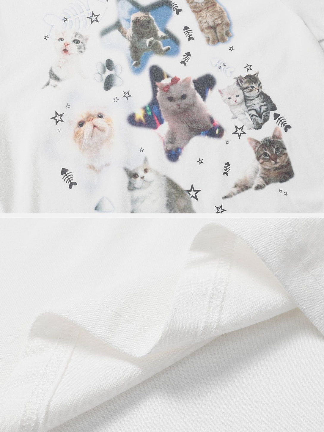 AlanBalen® - Irregular Pet Print Tee AlanBalen