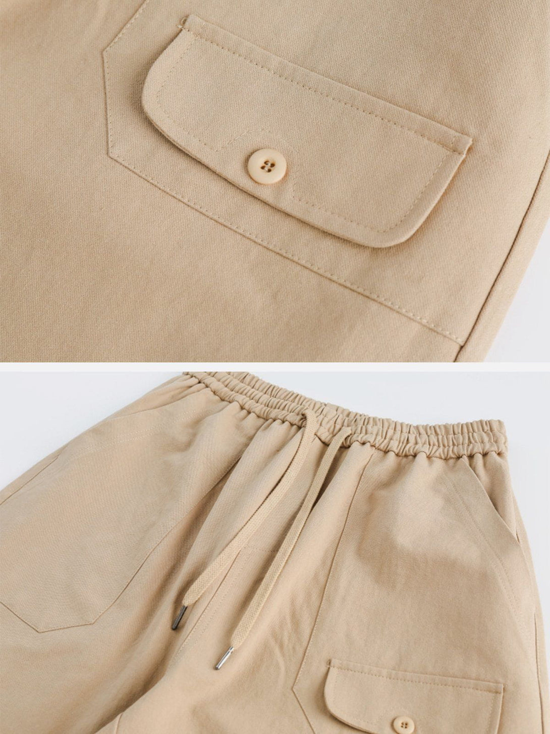 AlanBalen® - Irregular Pocket Design Cargo Pants AlanBalen