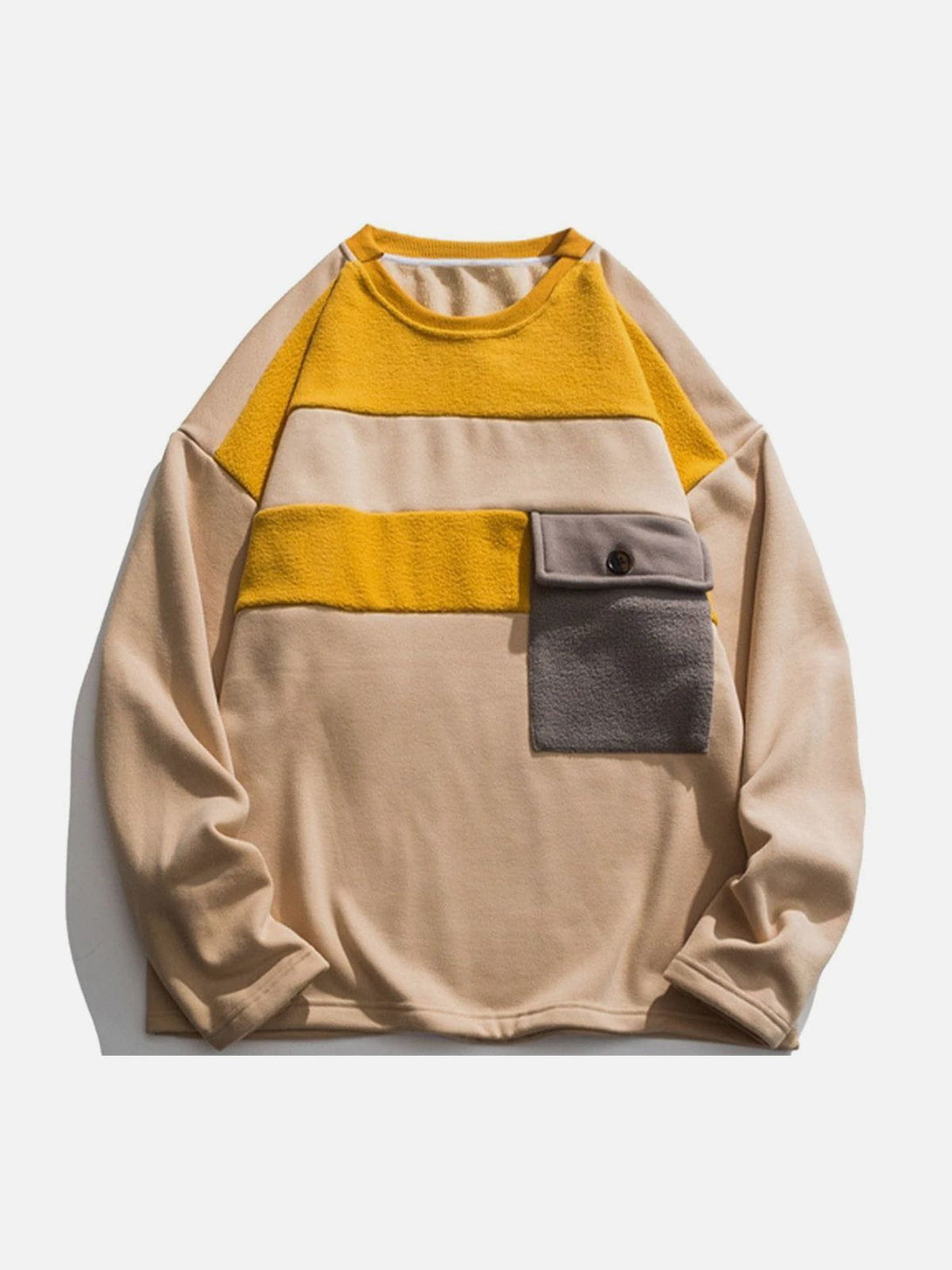 AlanBalen® - Irregular Stitching Sweatshirt AlanBalen