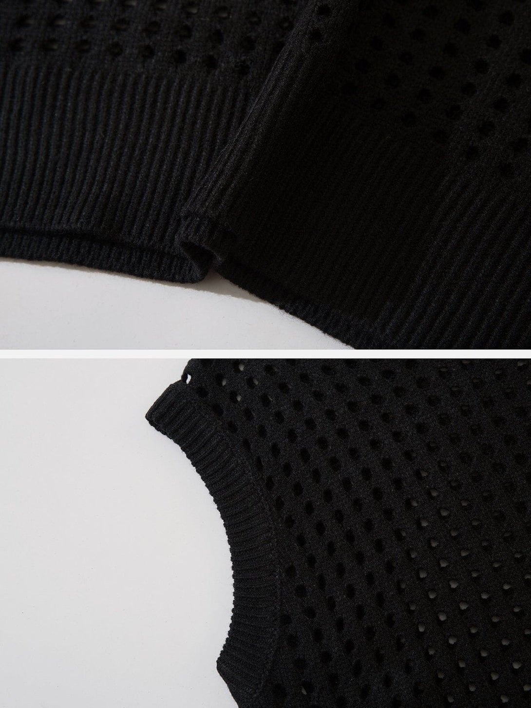 AlanBalen® - Knitted Cutout Sweater Vest AlanBalen