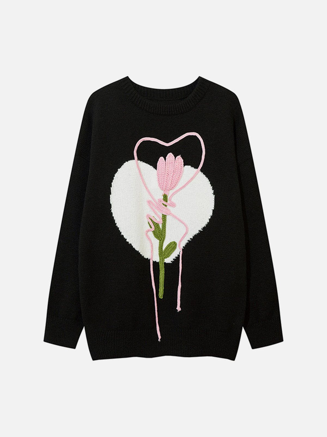 AlanBalen® - Knitted Flowers Sweater AlanBalen