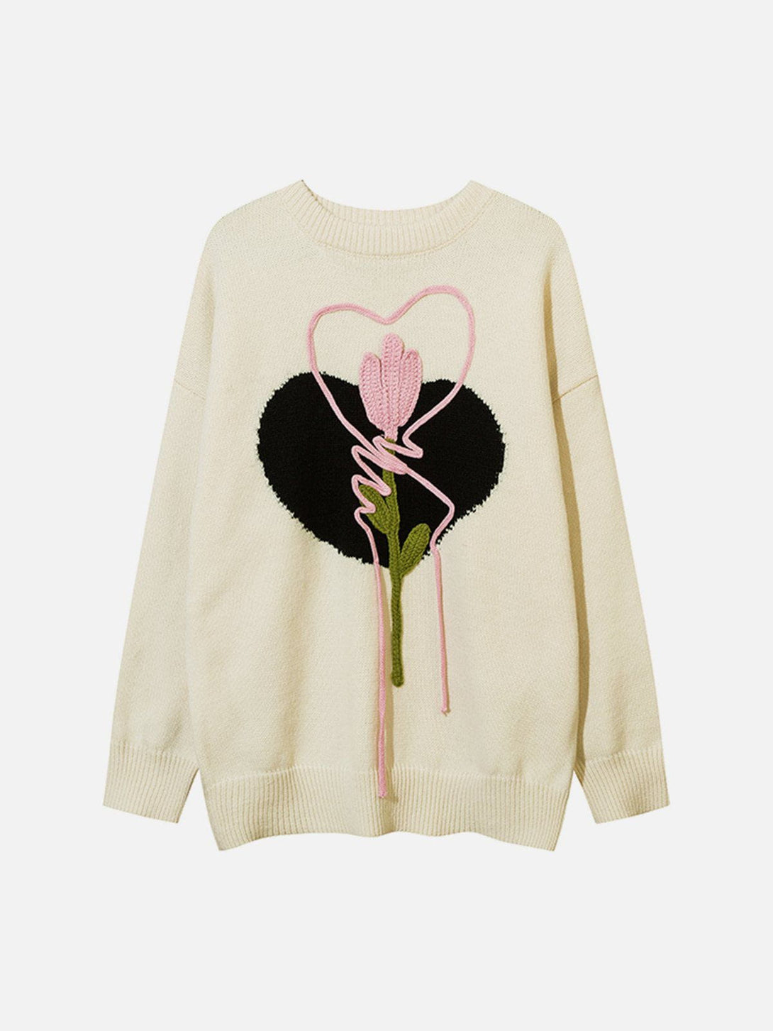 AlanBalen® - Knitted Flowers Sweater AlanBalen