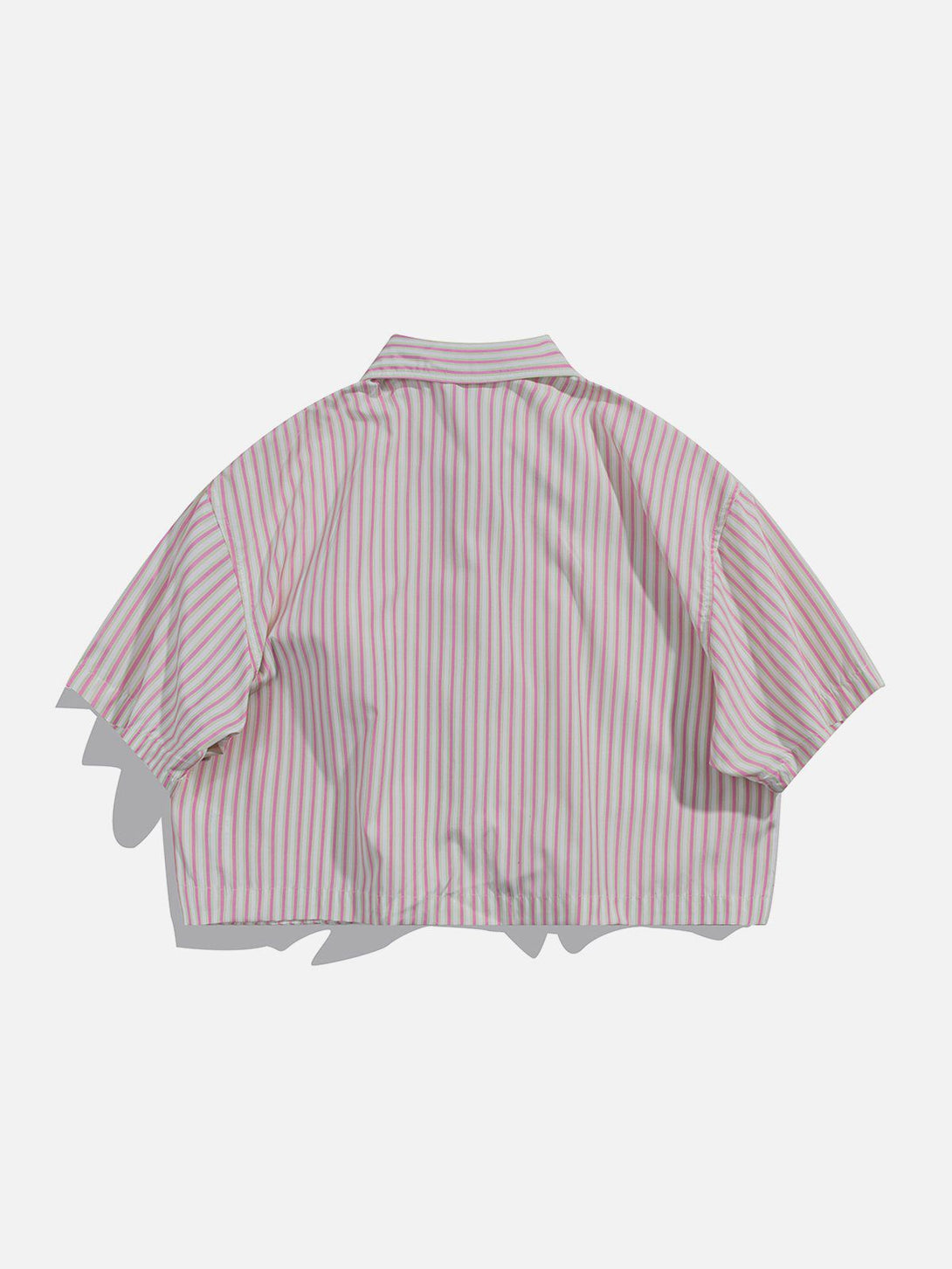 AlanBalen® - Knitted Strawberry Stripe Tee AlanBalen