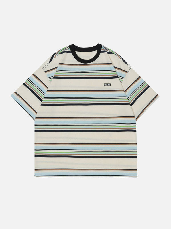 AlanBalen® - Labeled Stripes Tee AlanBalen