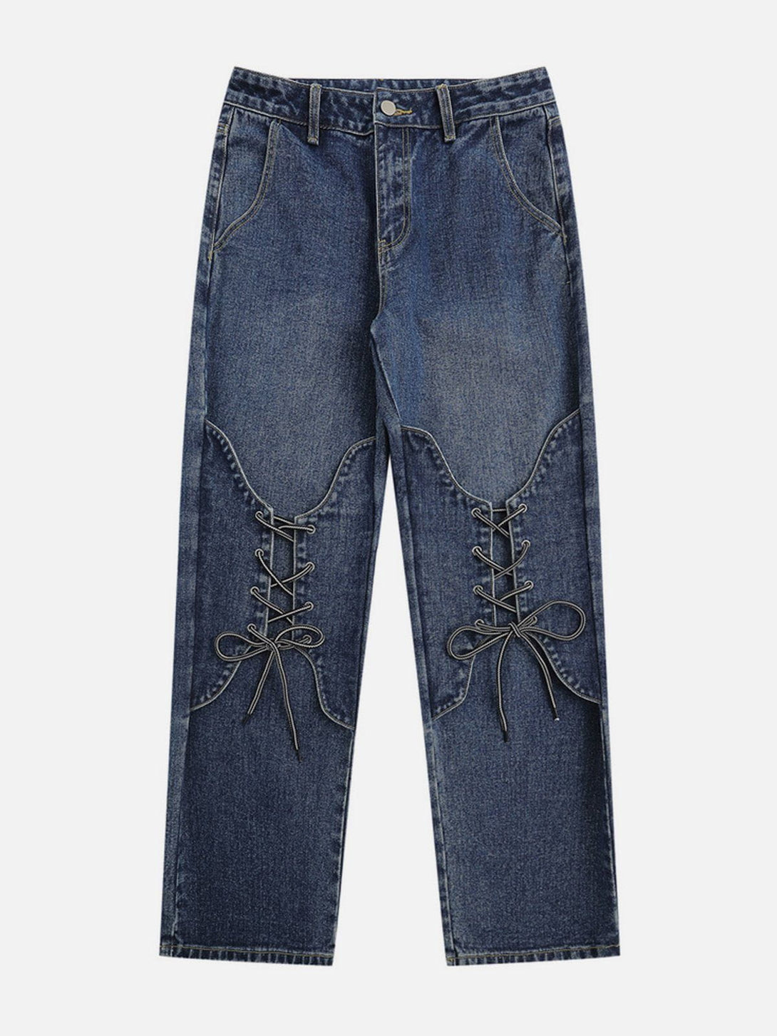 AlanBalen® - Lace-up Jeans AlanBalen