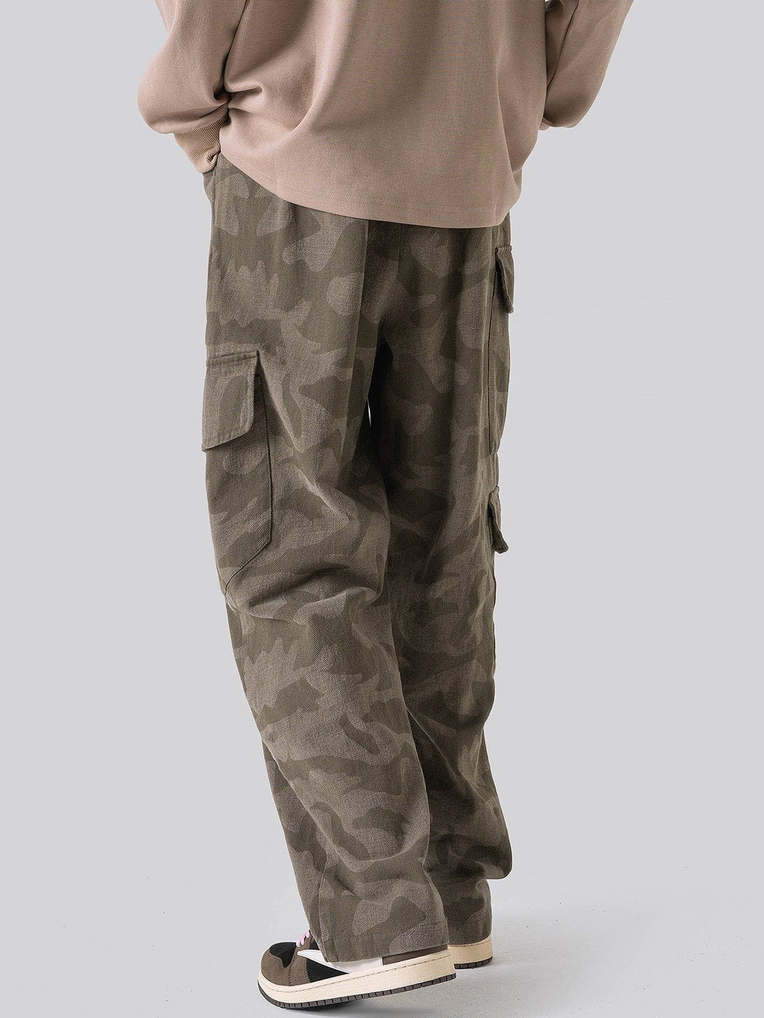 AlanBalen® - Large Multi-Pocket Cargo Pants AlanBalen