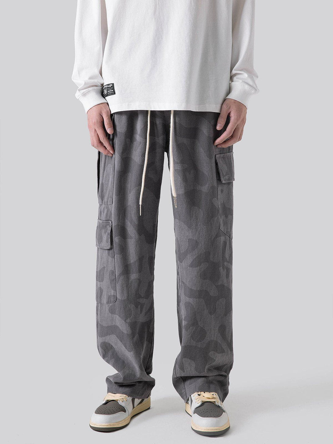 AlanBalen® - Large Multi-Pocket Cargo Pants AlanBalen