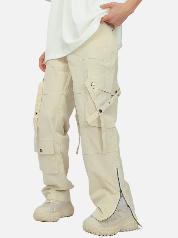 AlanBalen® - Large Multi-Pocket Cargo Pants AlanBalen